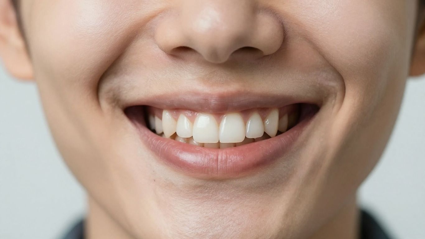 Smiling person with dental implants in NYC.
