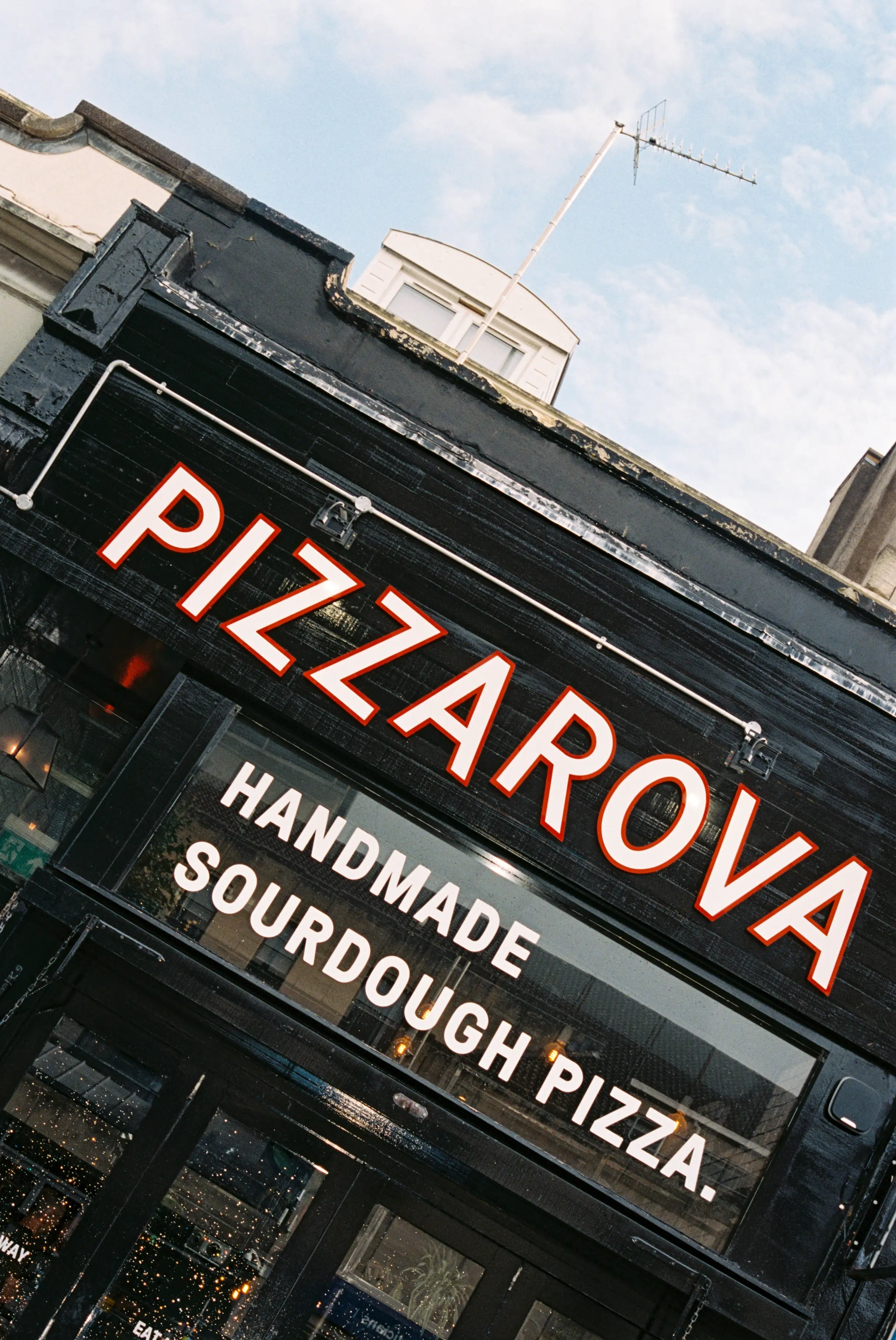 Pizzarova restaurant front 