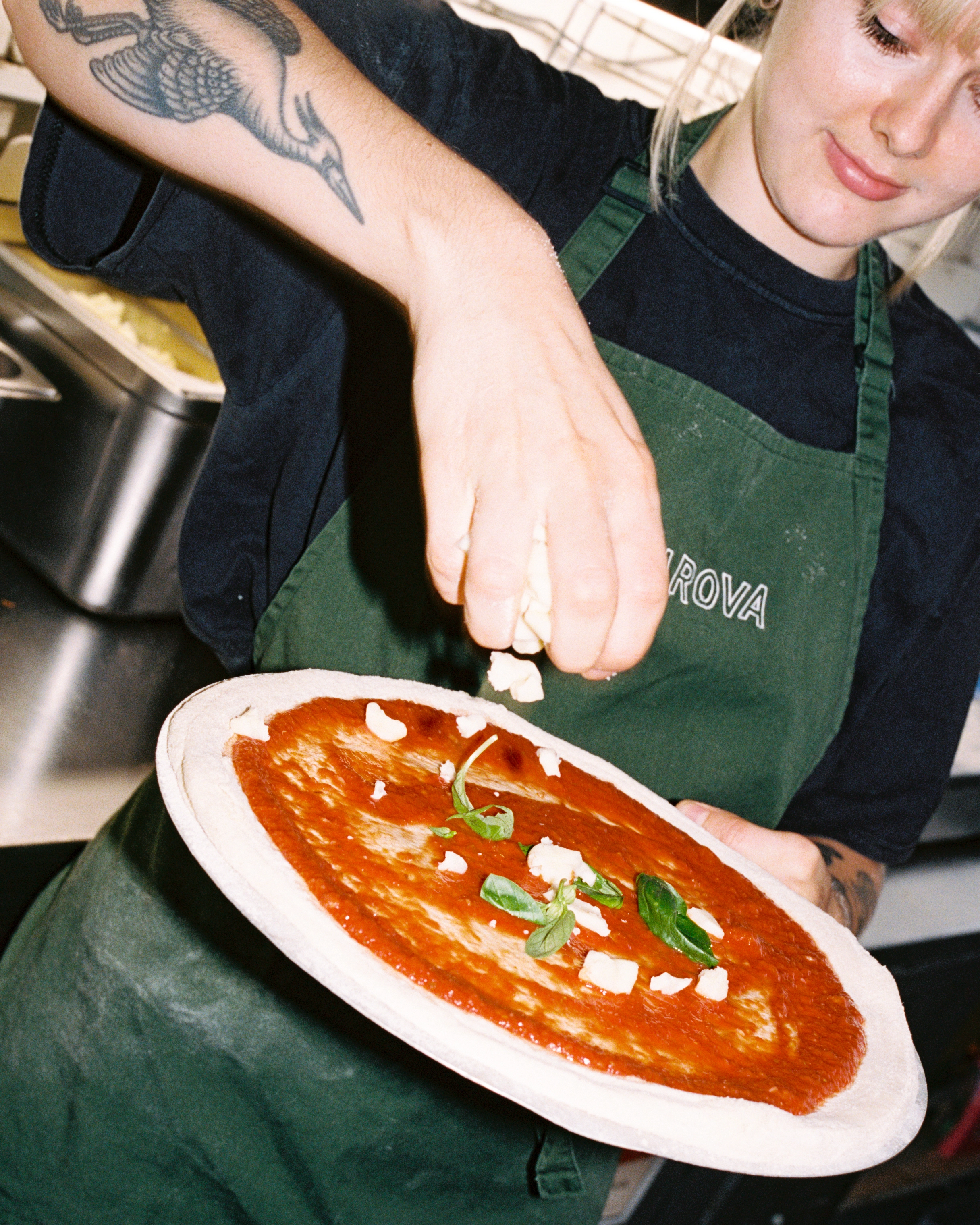 Pizzarova creating perfect pizza menu