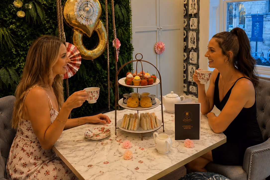 Afternoon tea at Mr Cambrays