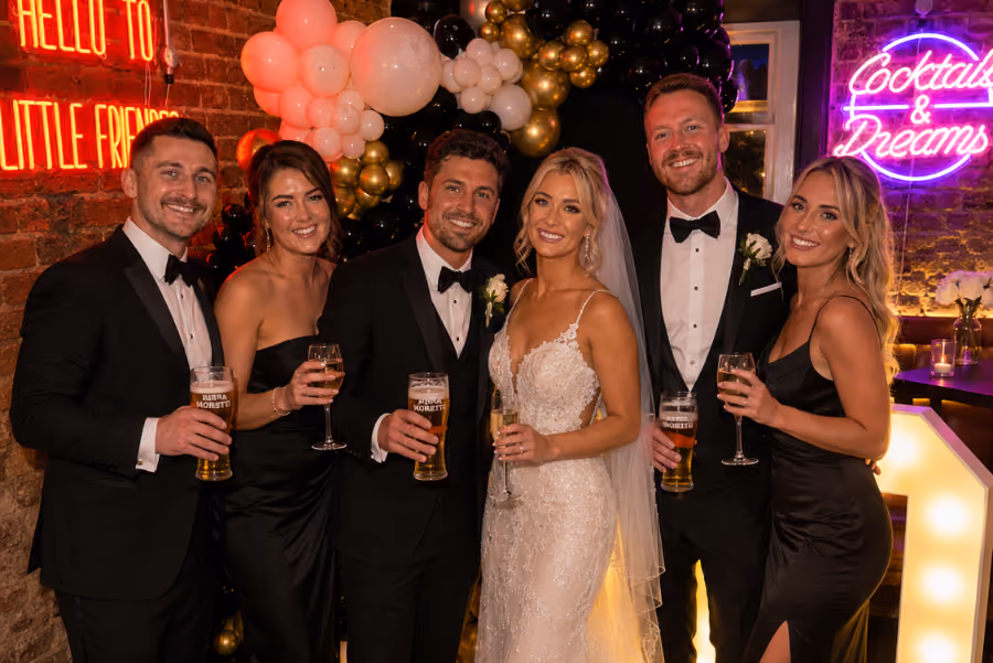 Wedding party experience at Mr Cambrays