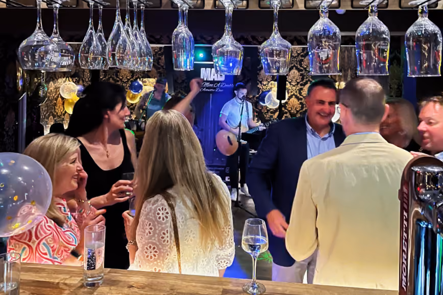 Private hire event space at Mr Cambrays