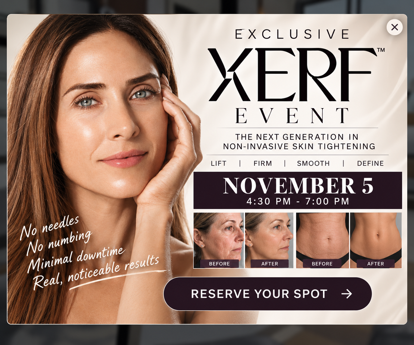 XERF Exclusive Event - November 5, 4:30 PM to 7:00 PM