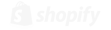 Shopify logo in white on a transparent background.