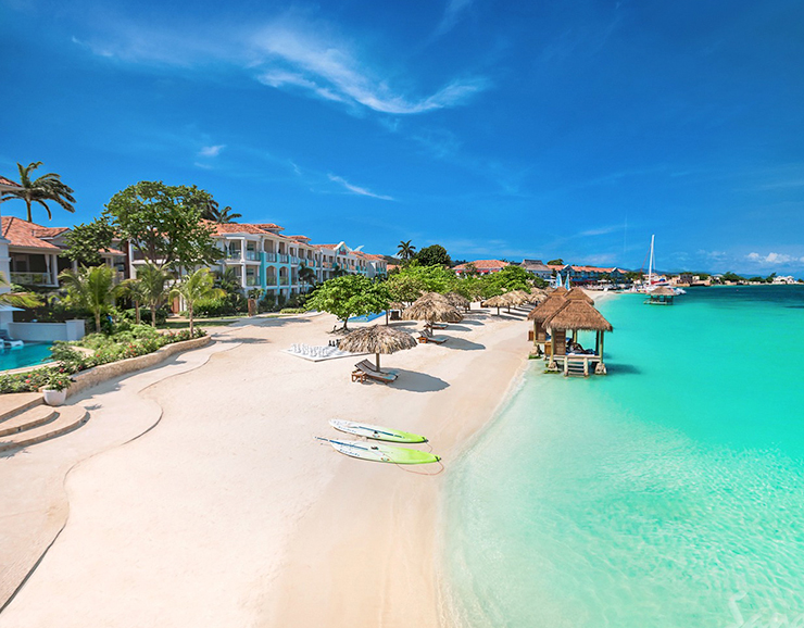 Beachfront Hideaway One Bedroom Butler Village Suite