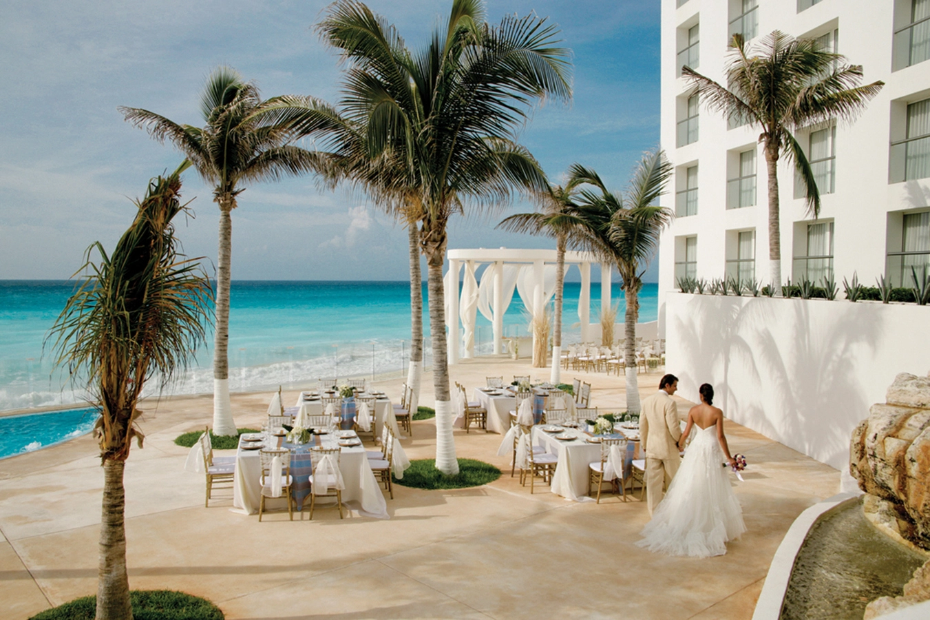 le blanc cancun wedding
