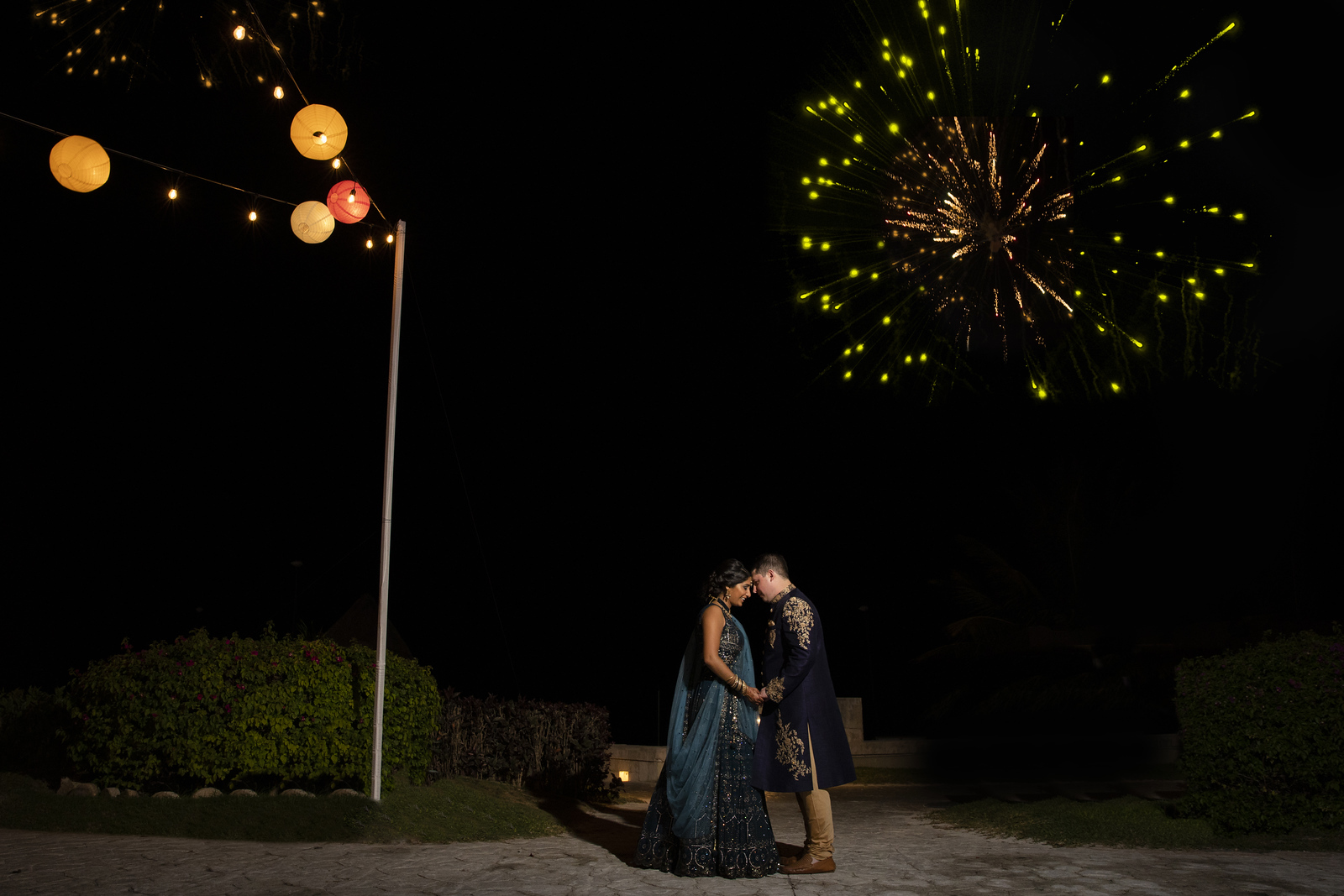 indian destination wedding | the grand at moon palace cancun
