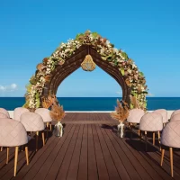 dreams natura cancun mexico destination wedding gazebo venue