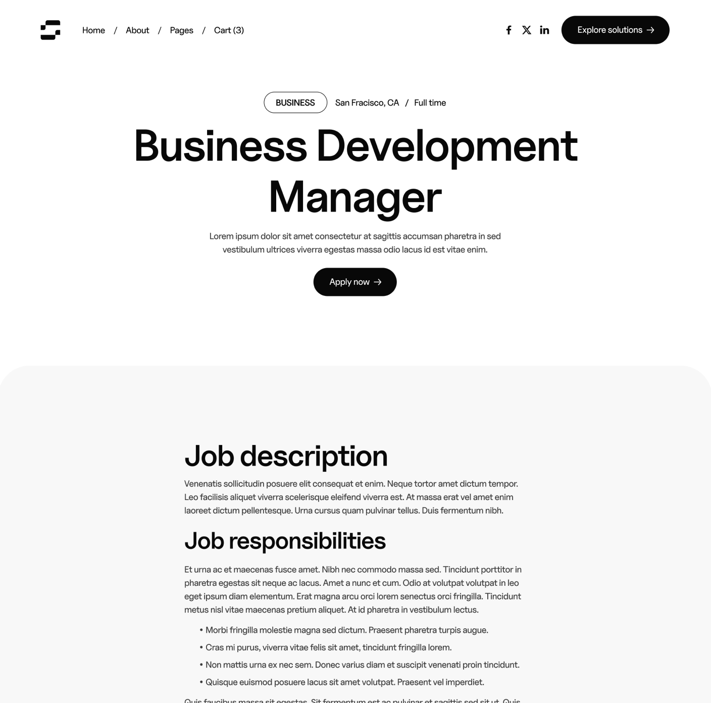 Neuralflow - Career Single Main Page - AI Solution Webflow Template | BRIX Template