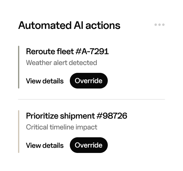 AI Logistics Alerts Interface - Neuralflow Webflow Template | BRIX Template