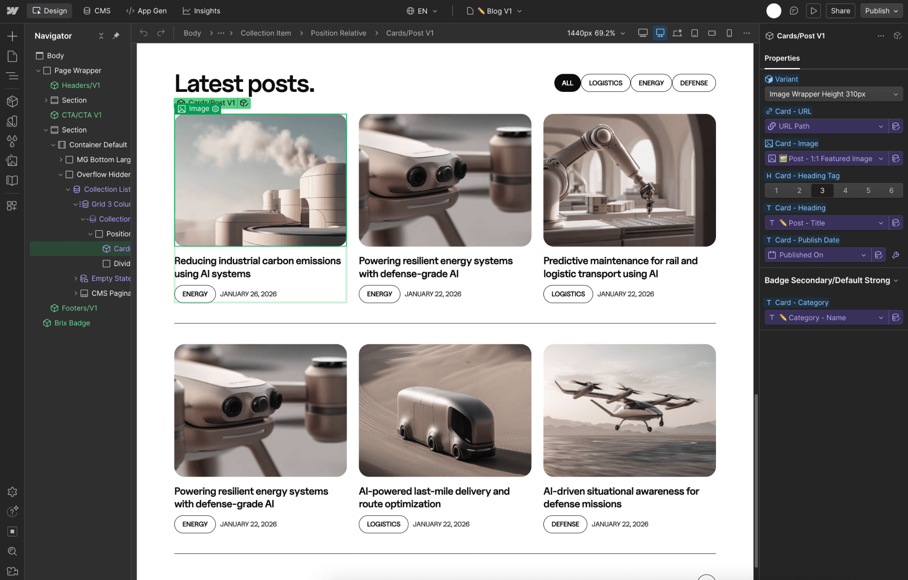 Neuralflow - CMS Content - AI Solutions Webflow Template | BRIX Template