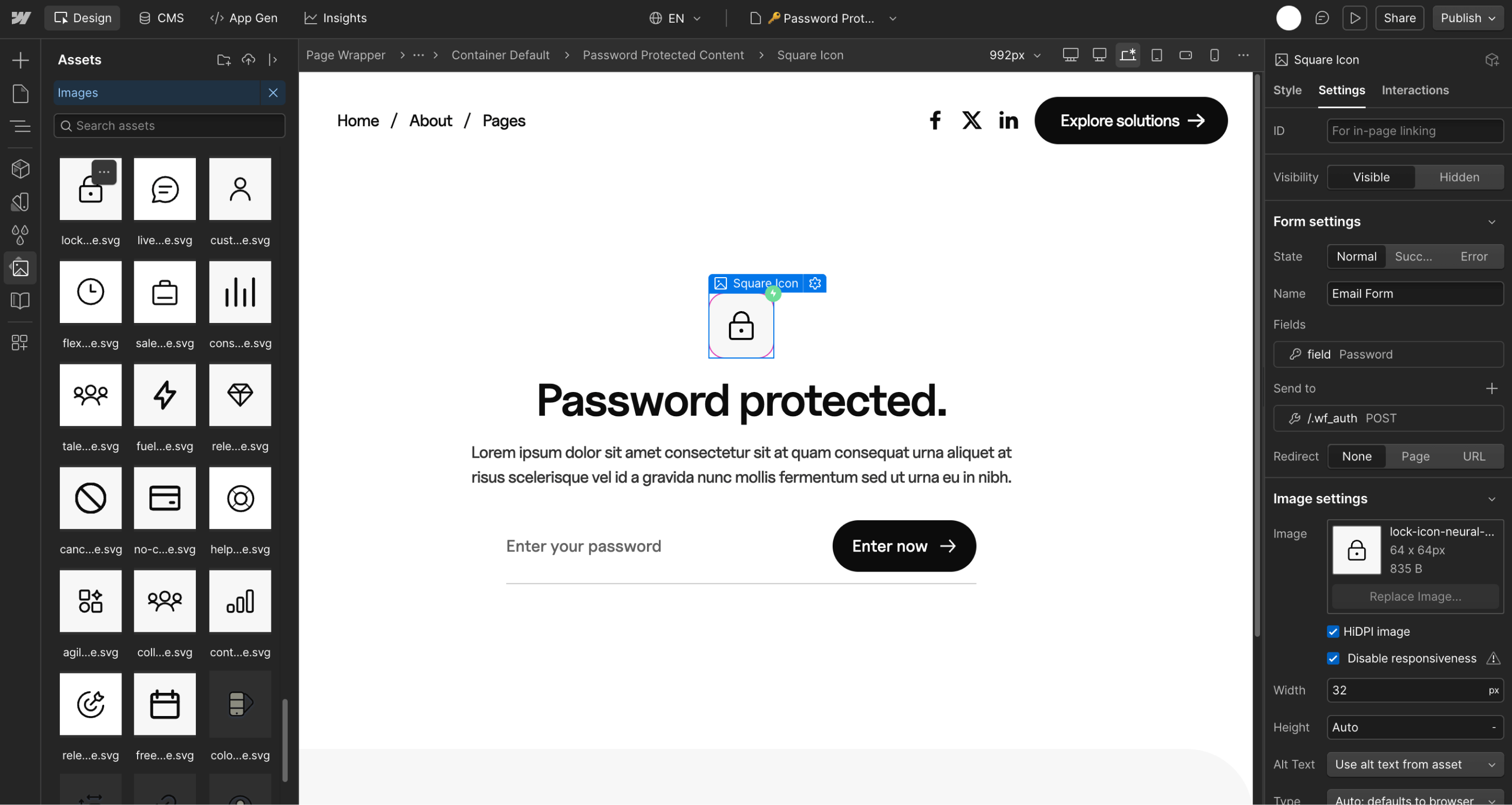 Neuralflow - Icons and Graphics - AI Solutions Webflow Template | BRIX Template