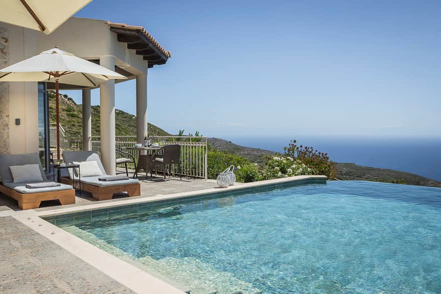 villa eros pool