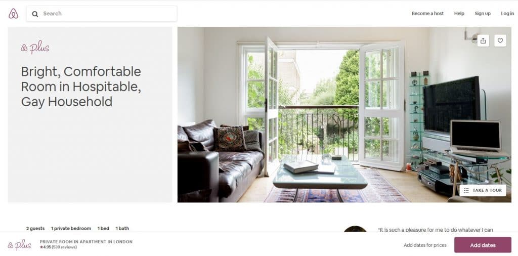 Property fit to guests