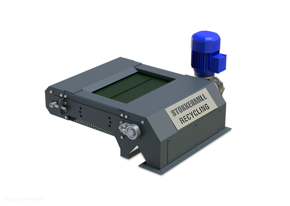 Magnetische Sortiermaschine aus rostfreiem Stahl für die automatische Trennung von magnetischen Materialien in feinen und körnigen Produkten