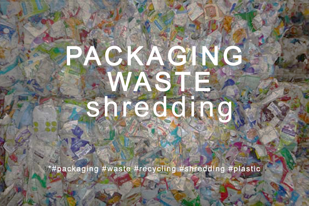 Triturazione imballaggi misti e triturazione imballaggi plastica, teli PVC e teli per agricoltura e serre