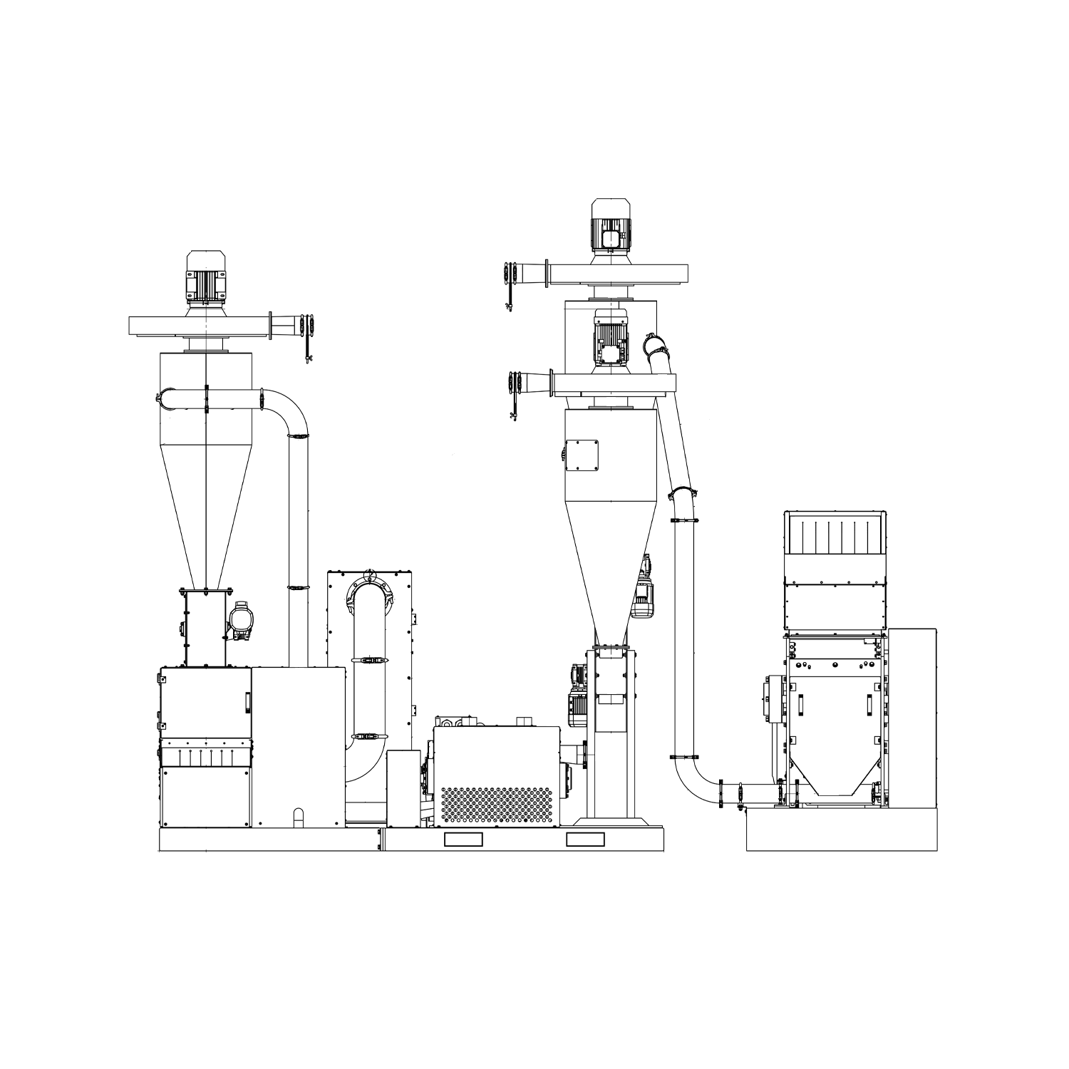  Triturazione cavi rame, alluminio di ridotto diametro, recupero rame, alluminio