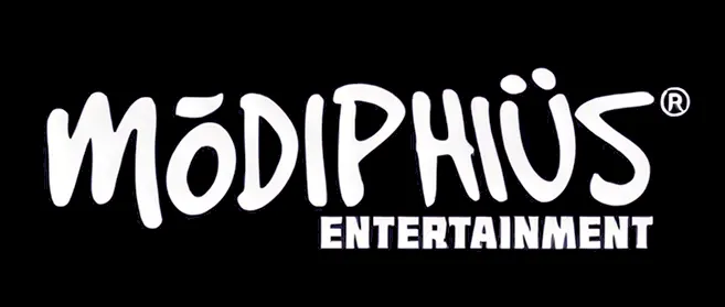 Modiphius Entertainment logo, a Monarch Game Studios collaboration partner