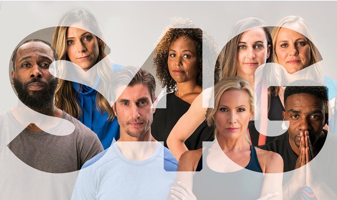 Collage of eight Switch4Good athletes and advocates