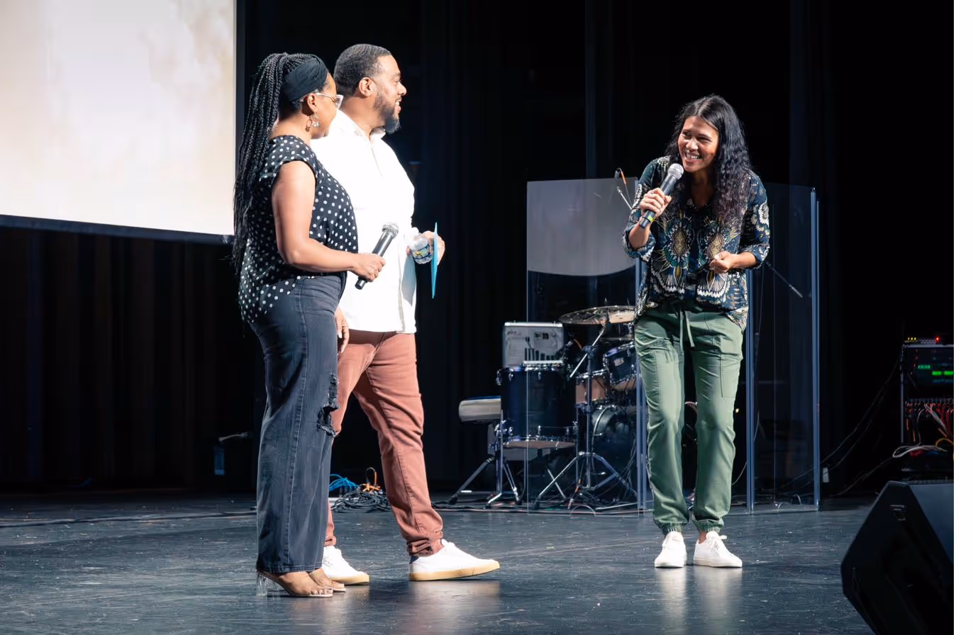 Troy Brooks speaking and teaching at event