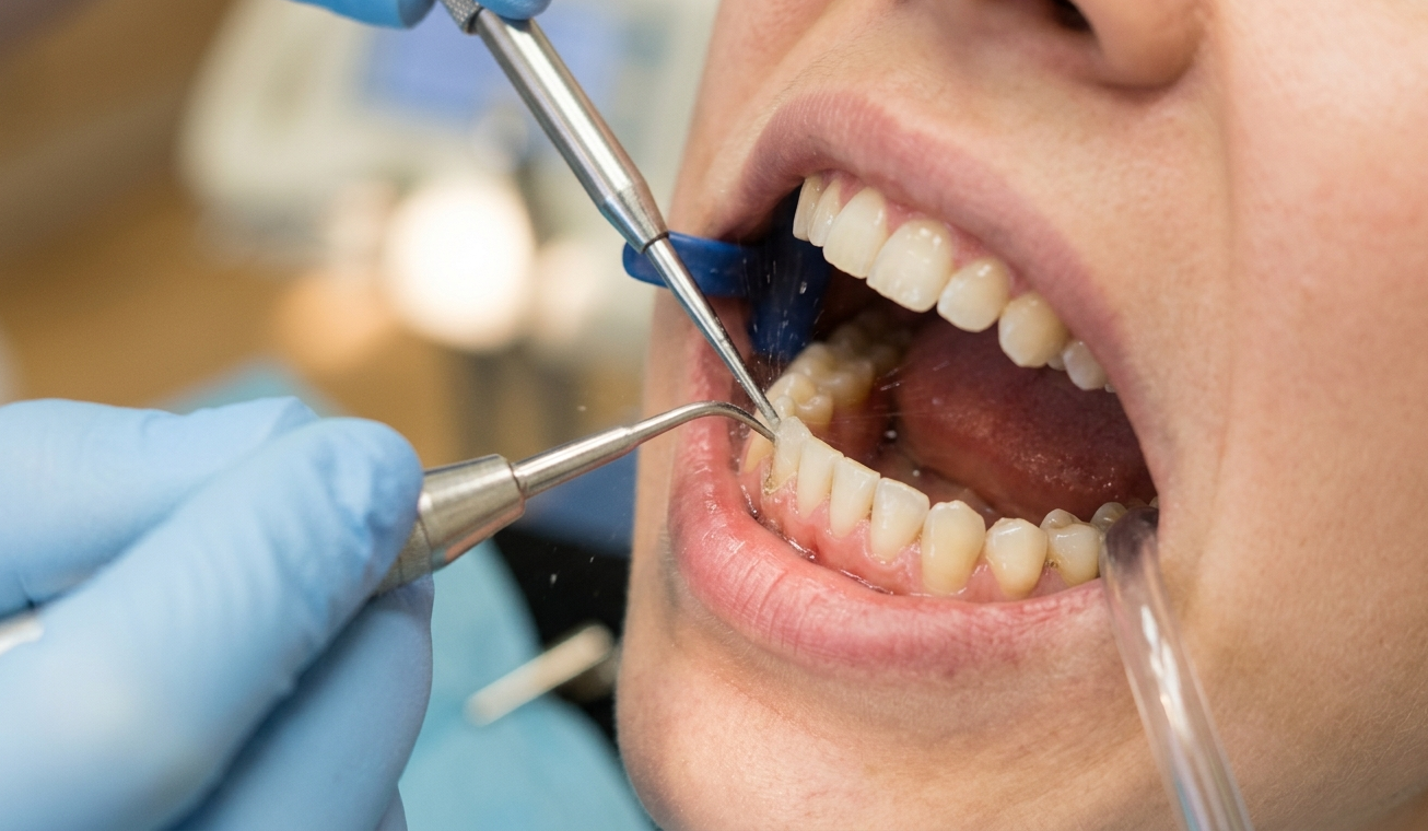 A smiling patient at Schaar Dental Wellness in Victoria, TX, ready to schedule their next routine dental checkup and get back on track.