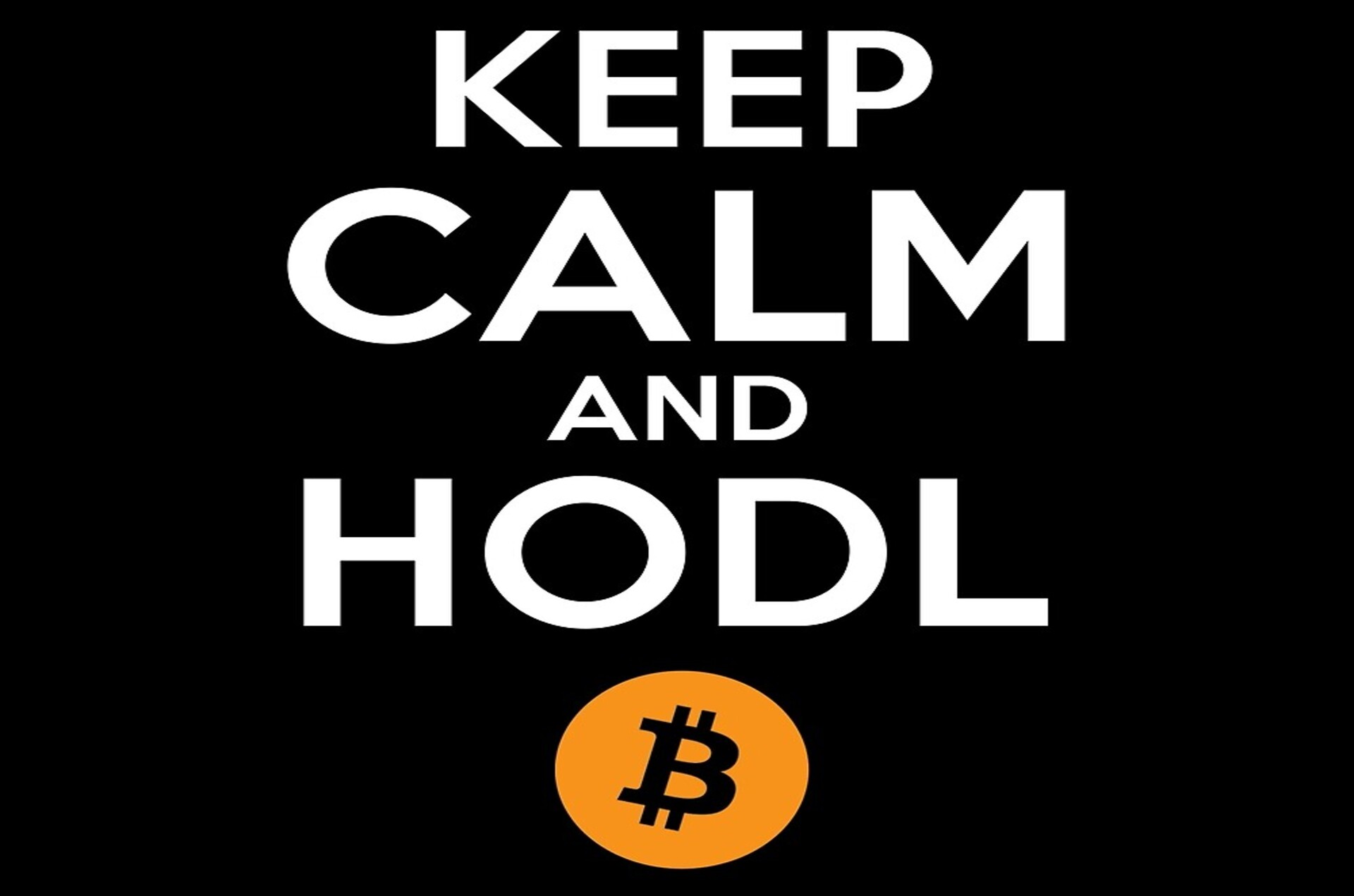 Keep Calm and Hodl On, les cryptos sont volatiles