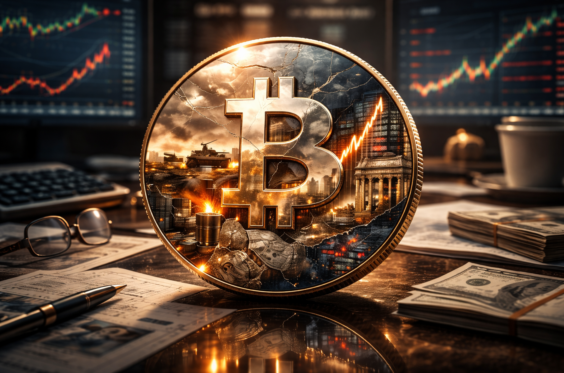 La crypto prospère-t-elle parce que le monde va mal ?