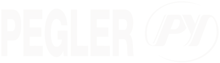 Pegler brand logo with stylized PY letters inside a circle.