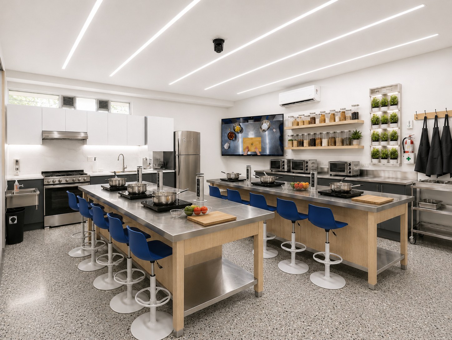 Kitchen Lab de un Aula Maker