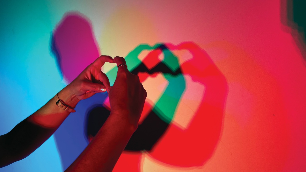 Les différentes composantes du MBTI via des couleurs. Illium l'application de l'amour pour les célibataires et les couples.