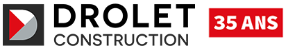 Construction GÉNIX Inc. logo with stylized letter G in gold and text in white and gold.