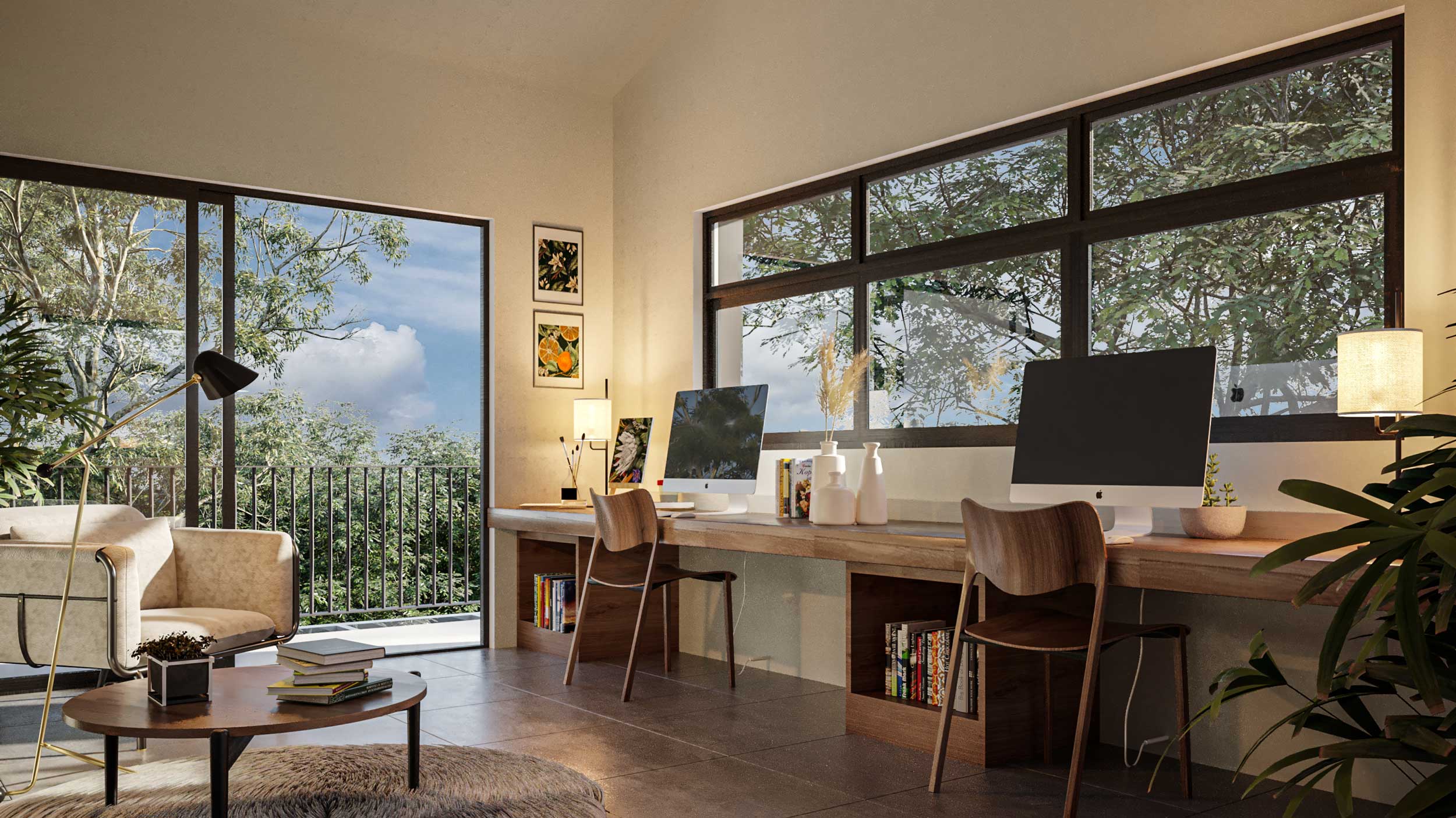 office space in house