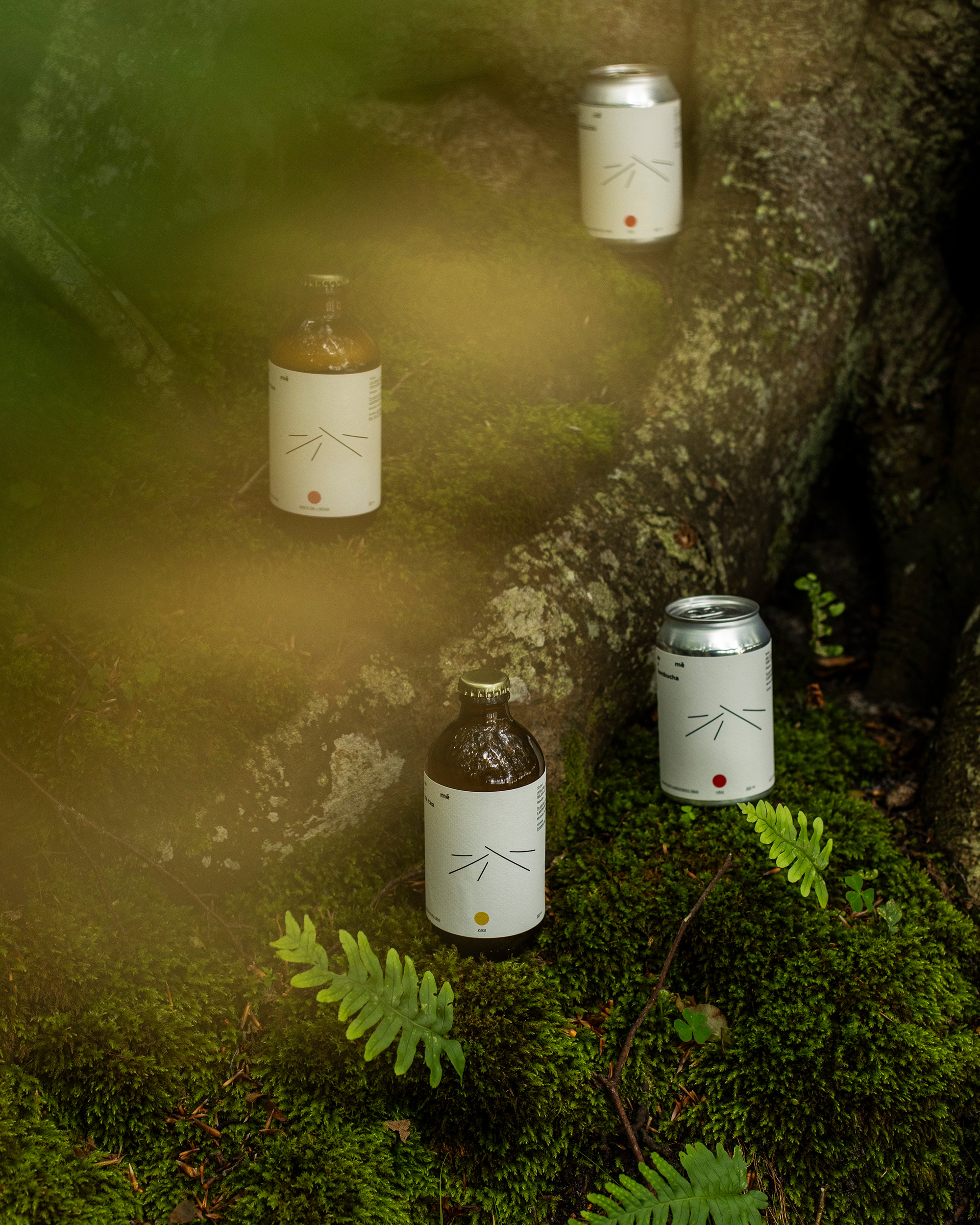 ZE MĚ kombucha, ice tea, Vaněk.Studio design obaly