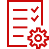 A checklist icon