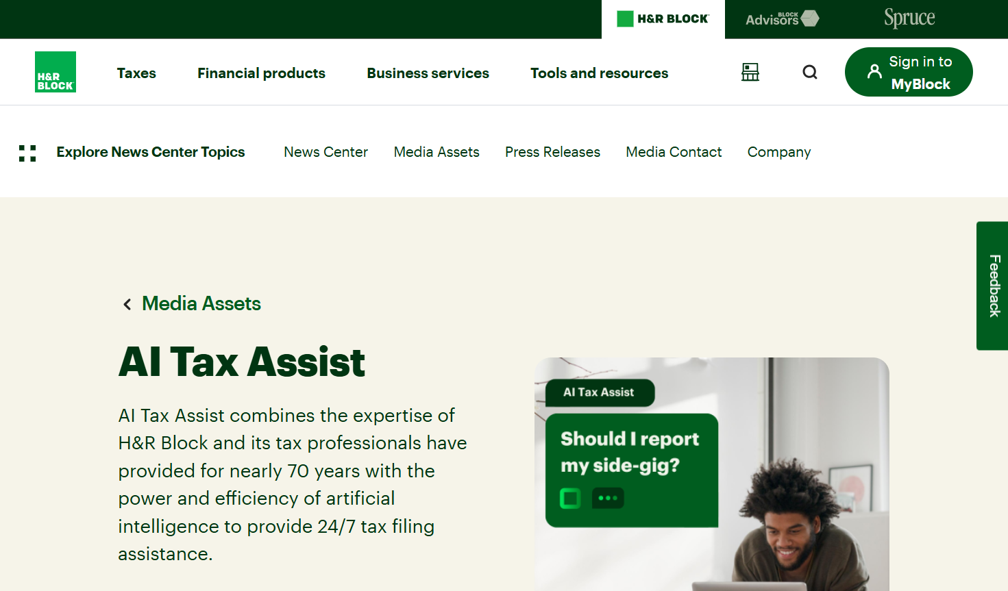 H&R Block (AI Tax Assist)
