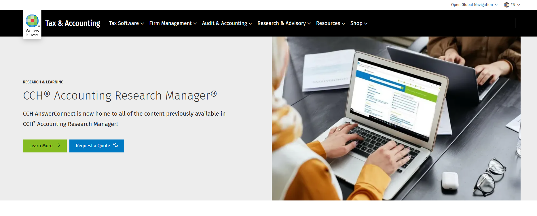Accounting Research Manager