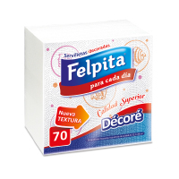 Servilletas Felpita Decore por 70 un.