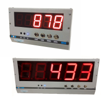 Indicador de peso inalámbrico con display de 1,8 pulgadas / 4 pulgadas