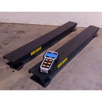 Barras paralelas de pesaje de 50 cm / 100 cm para carga de 1000 kg