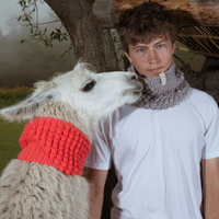 Scarft and Hat Wool Merino of Patagonia