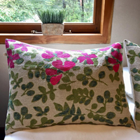 Funda de Almohadon 50x70 Linea Selva Esmeralda