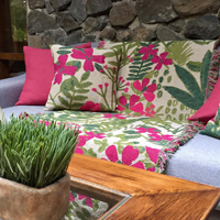 Manta de Sillon 140x180 Linea Selva Esmeralda