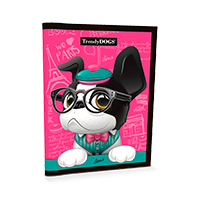 Cuaderno Abrochado 48hs Trendy Dogs