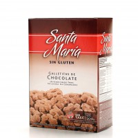 Galletitas dulces sabor chocolate sin gluten