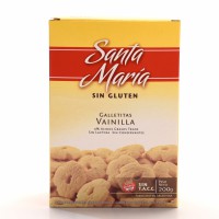 Galletita dulces sabor vainilla sin gluten