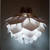 LÁMPARA NÓRDICA BLANCA