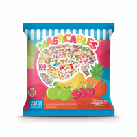 Caramelos Masticables Frutales 15 x 250 gr. (2,5 gr. unid) - Chewy Candies Assorted Fruit Flavours