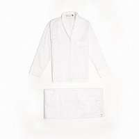 EUGENIA-Pijama largo de Broderie