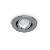 SPOT DE EMBUTIR REDONDO  para lampara GU10 LED VARIOS COLORES 110mm diametro