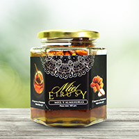 MIEL Y ALMENDRAS /400 grs de contenido, miel natural y almendras non pareil